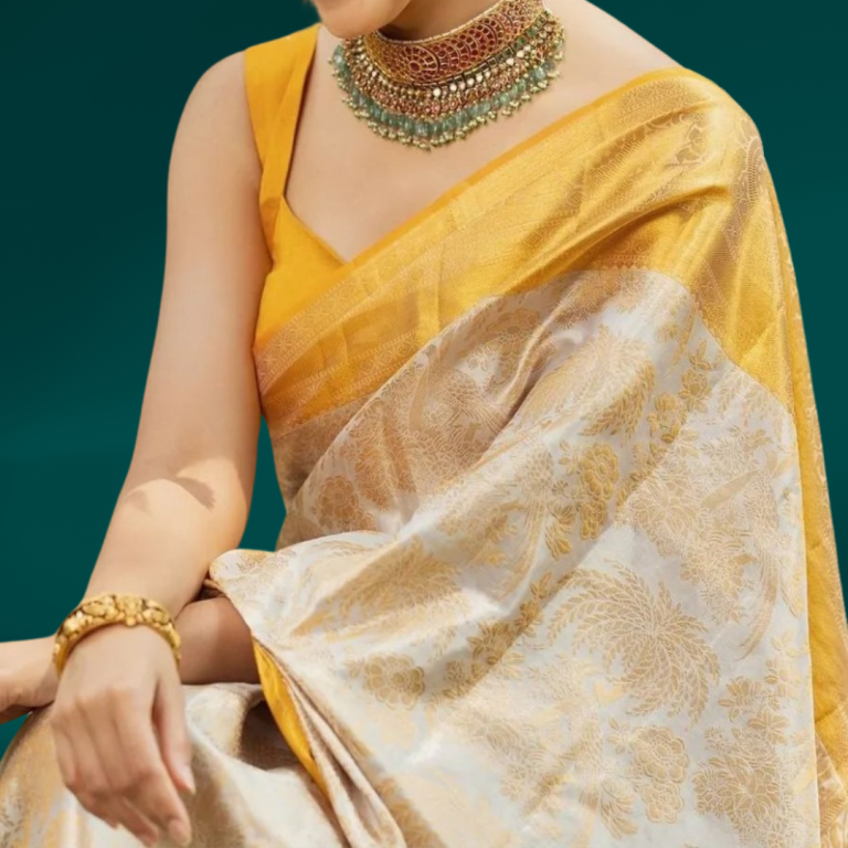 poly silk saree